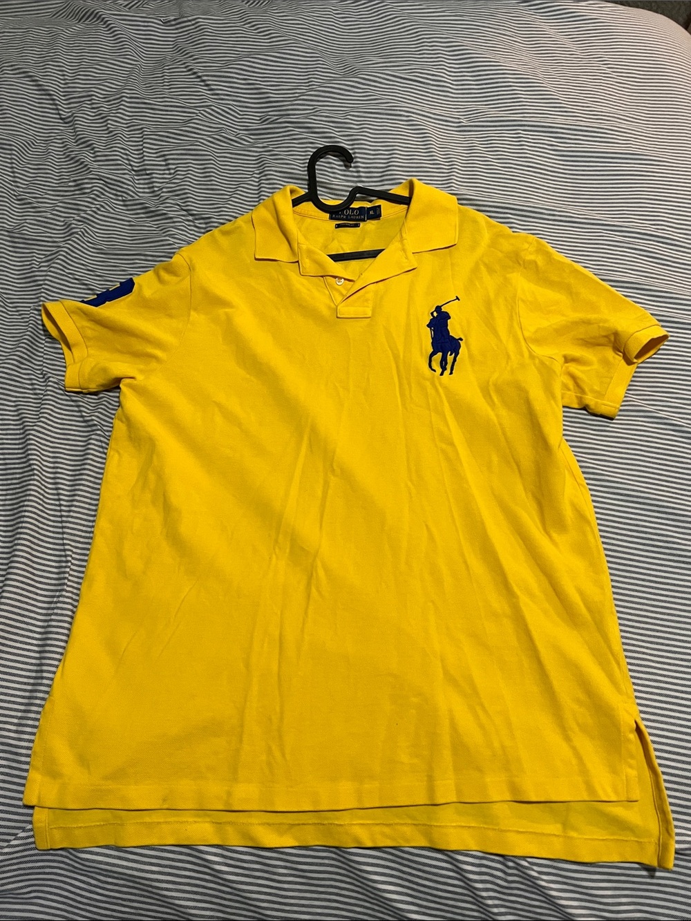 Polo by Ralph Lauren Yellow Polo with Navy Pony